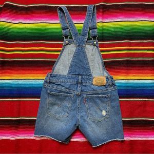 Levis Jean Shortalls Girls 8